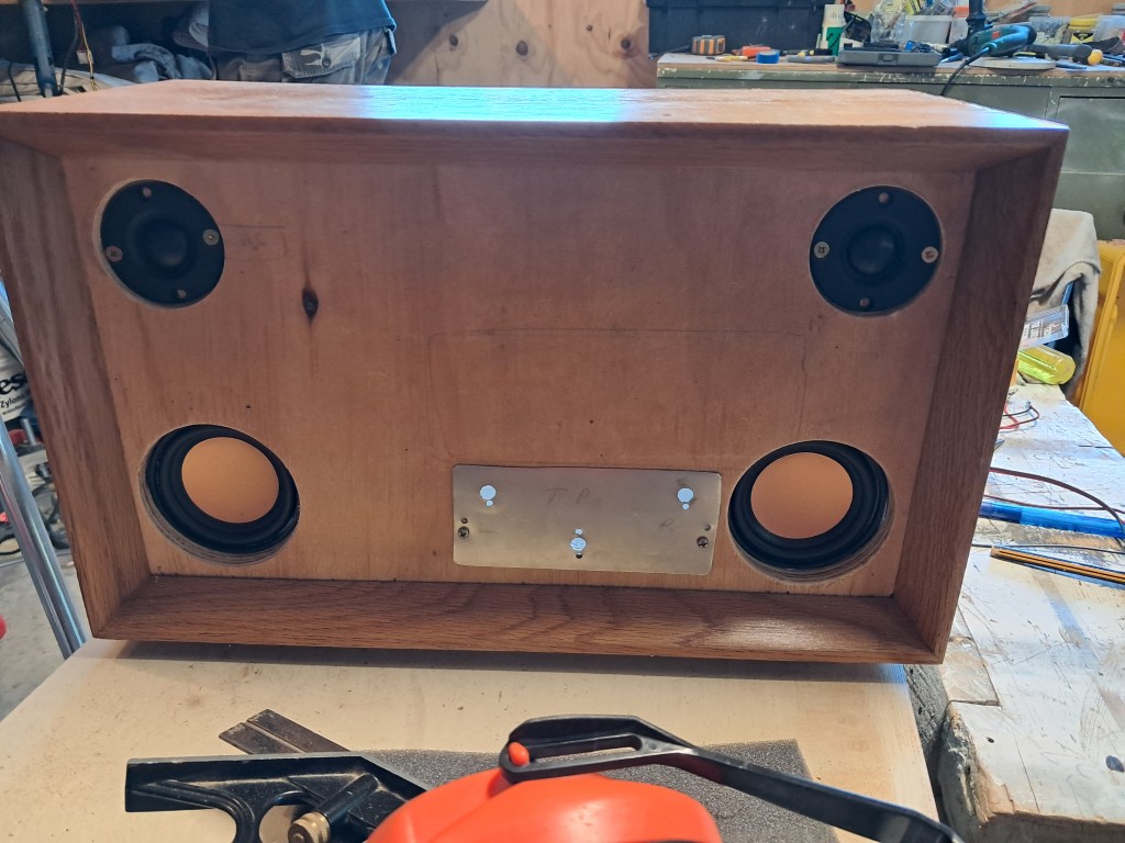 Layout of new speakers & controls
